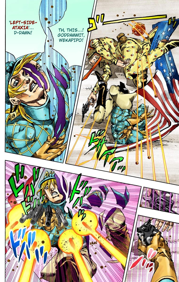 Jojo's Bizarre Adventure Part 7 - Steel Ball Run - Vol.17 Chapter 68: D4C Part 3