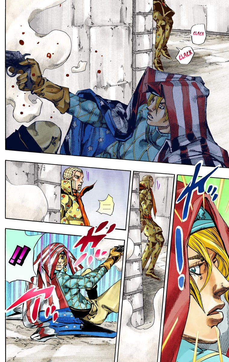 Jojo's Bizarre Adventure Part 7 - Steel Ball Run - Vol.17 Chapter 68: D4C Part 3