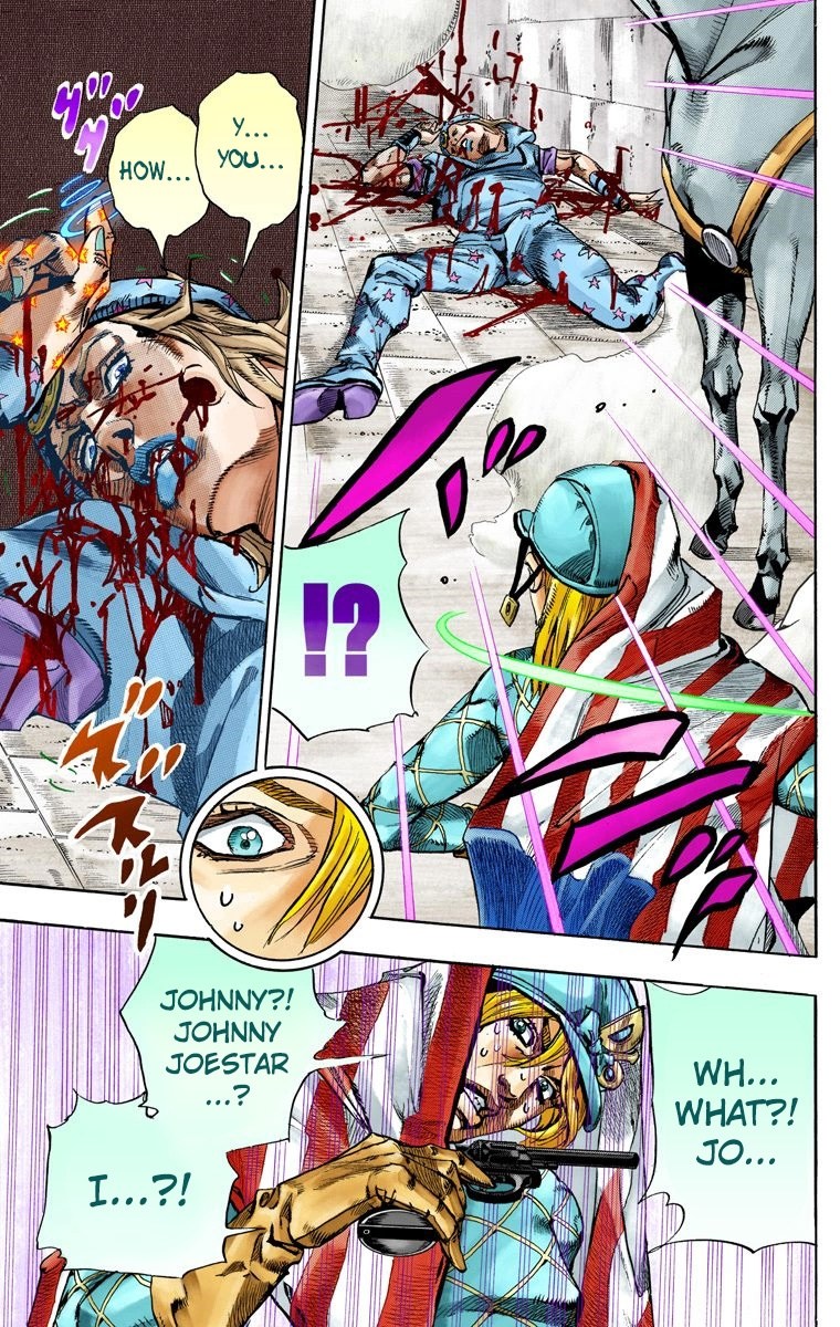 Jojo's Bizarre Adventure Part 7 - Steel Ball Run - Vol.17 Chapter 68: D4C Part 3