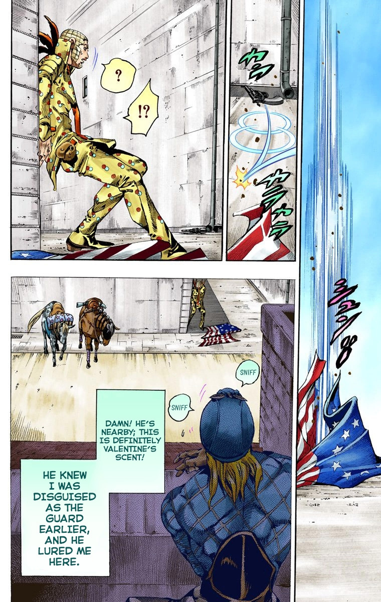 Jojo's Bizarre Adventure Part 7 - Steel Ball Run - Vol.17 Chapter 68: D4C Part 3