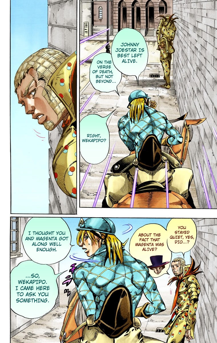 Jojo's Bizarre Adventure Part 7 - Steel Ball Run - Vol.17 Chapter 68: D4C Part 3