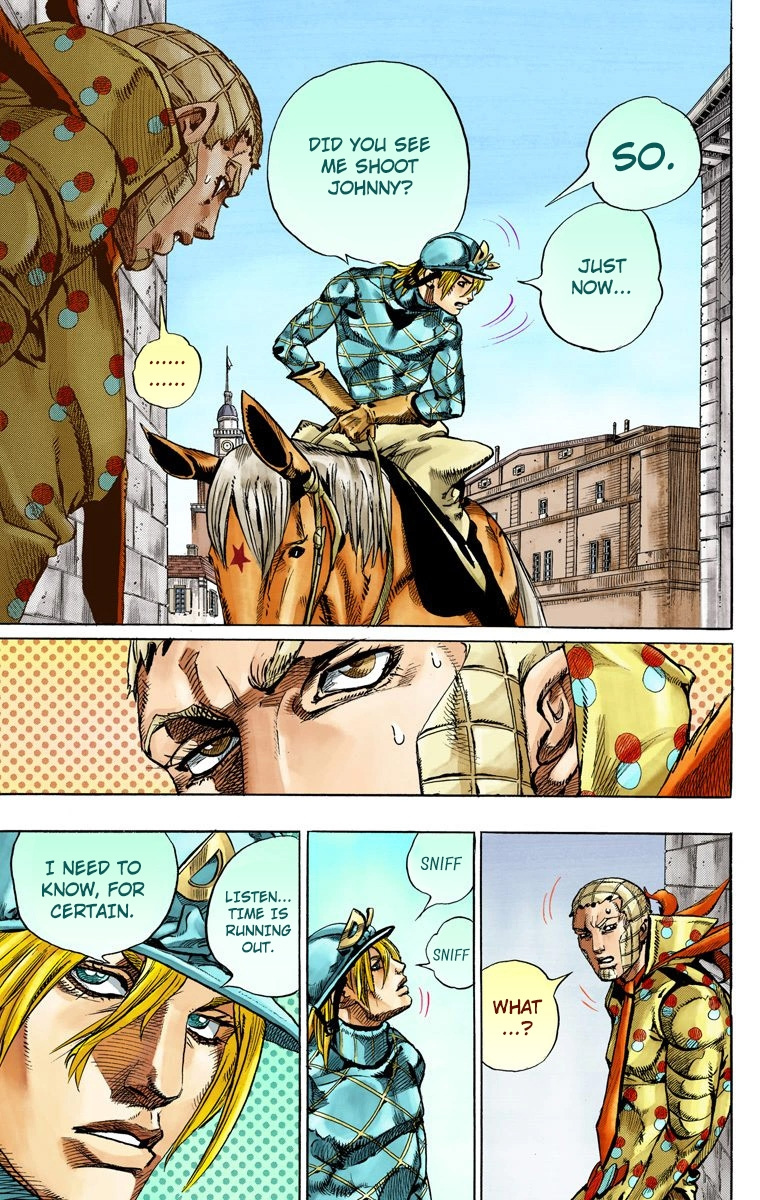 Jojo's Bizarre Adventure Part 7 - Steel Ball Run - Vol.17 Chapter 68: D4C Part 3