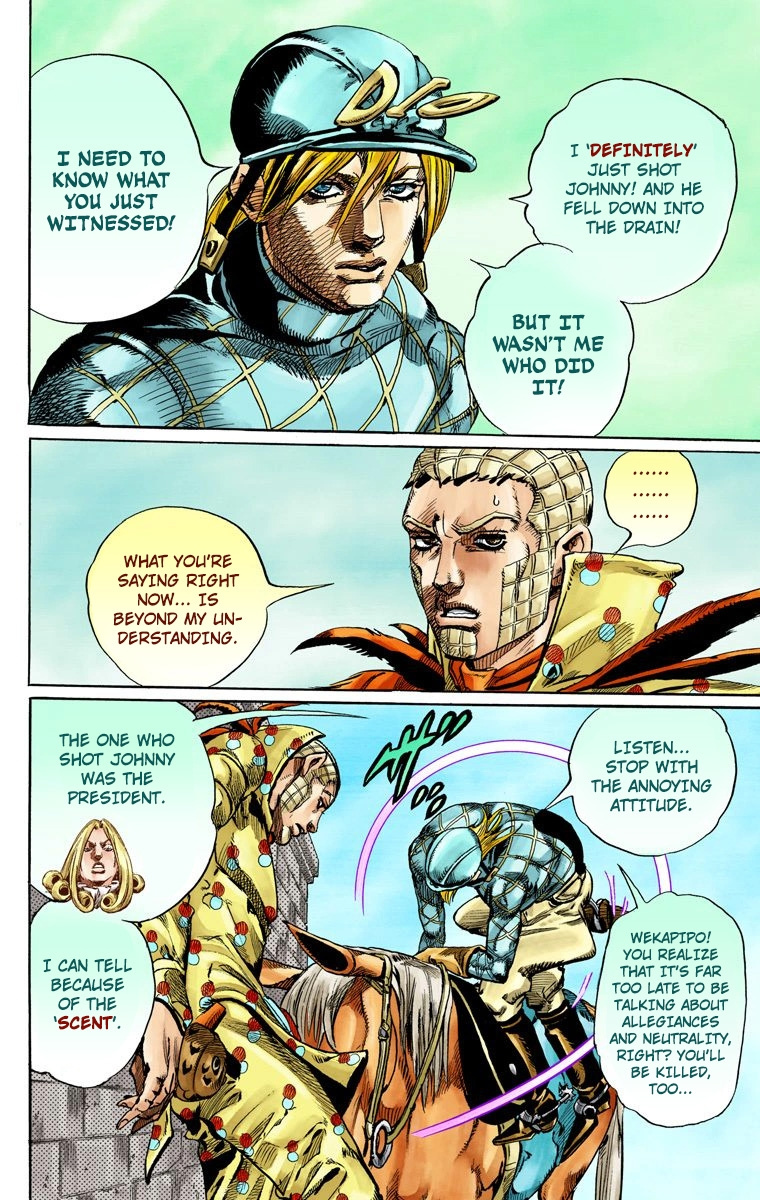 Jojo's Bizarre Adventure Part 7 - Steel Ball Run - Vol.17 Chapter 68: D4C Part 3