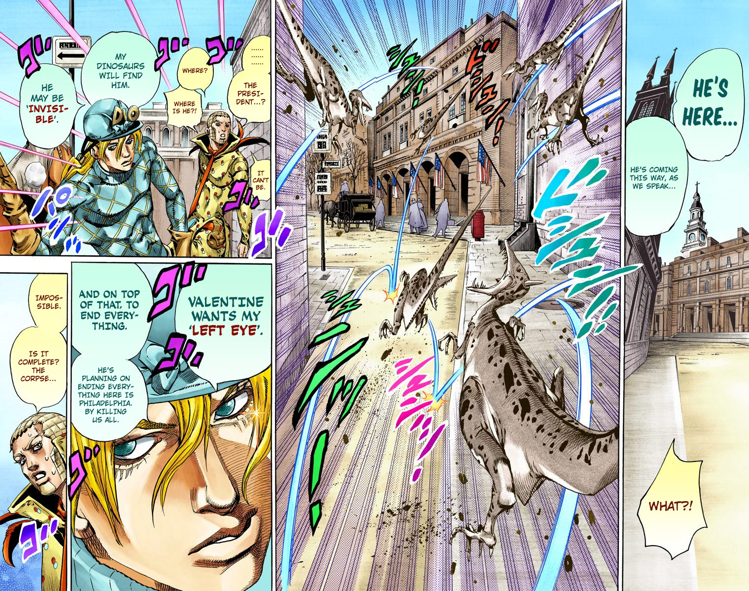 Jojo's Bizarre Adventure Part 7 - Steel Ball Run - Vol.17 Chapter 68: D4C Part 3