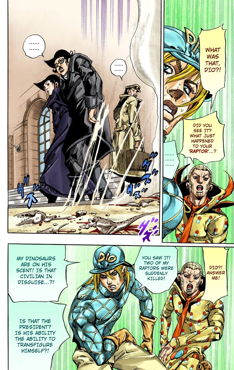 Jojo's Bizarre Adventure Part 7 - Steel Ball Run - Vol.17 Chapter 68: D4C Part 3