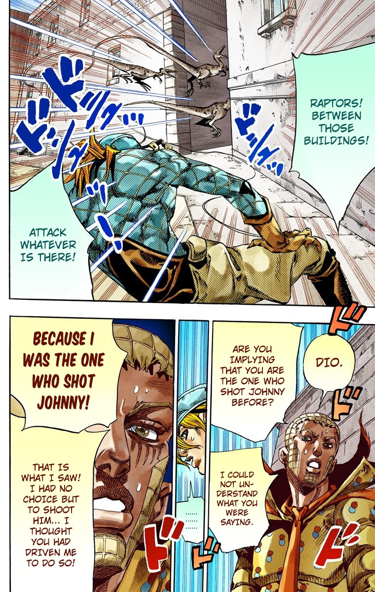 Jojo's Bizarre Adventure Part 7 - Steel Ball Run - Vol.17 Chapter 68: D4C Part 3