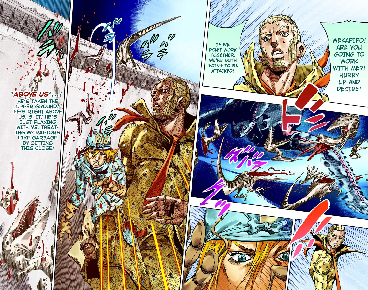 Jojo's Bizarre Adventure Part 7 - Steel Ball Run - Vol.17 Chapter 68: D4C Part 3