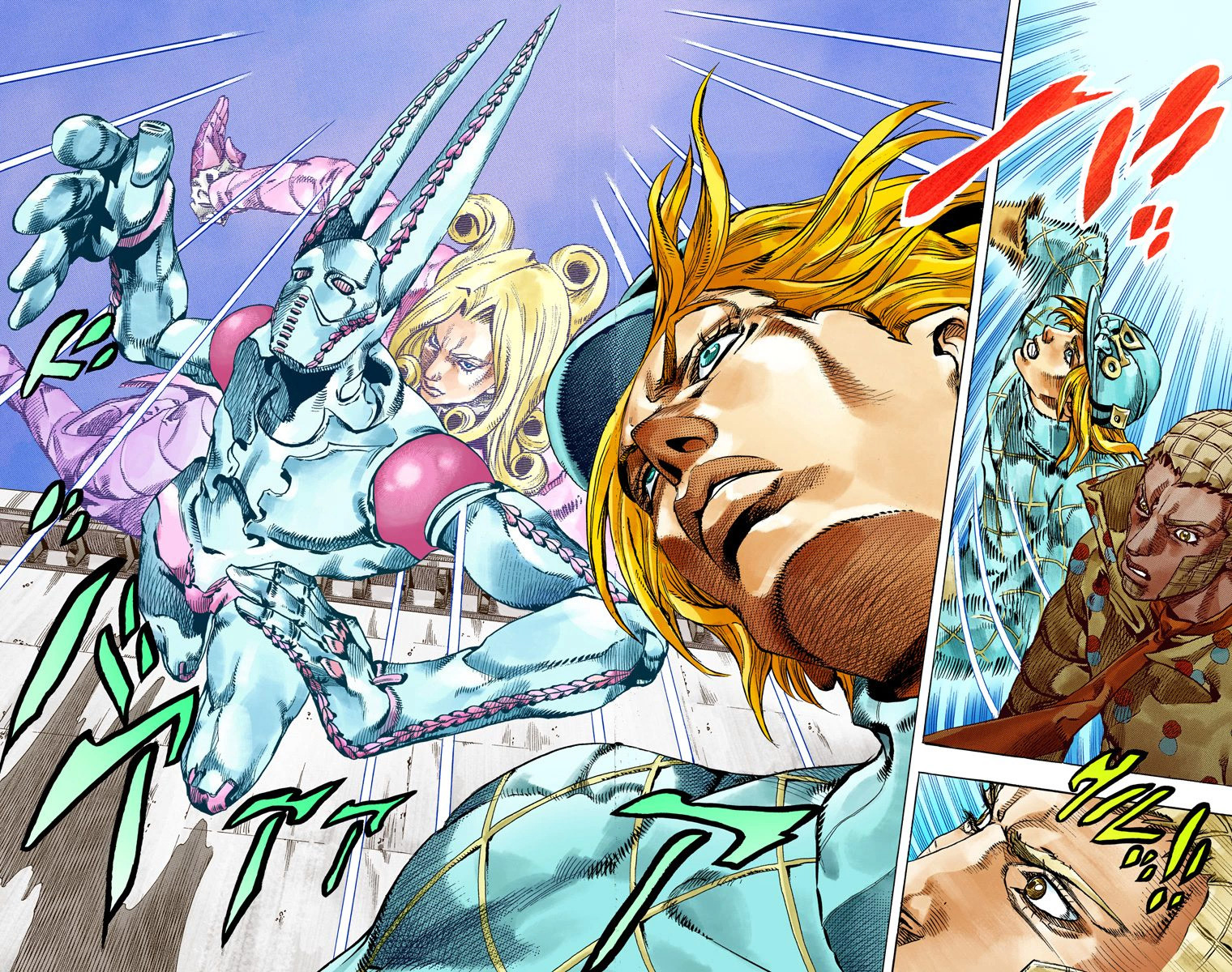 Jojo's Bizarre Adventure Part 7 - Steel Ball Run - Vol.17 Chapter 68: D4C Part 3