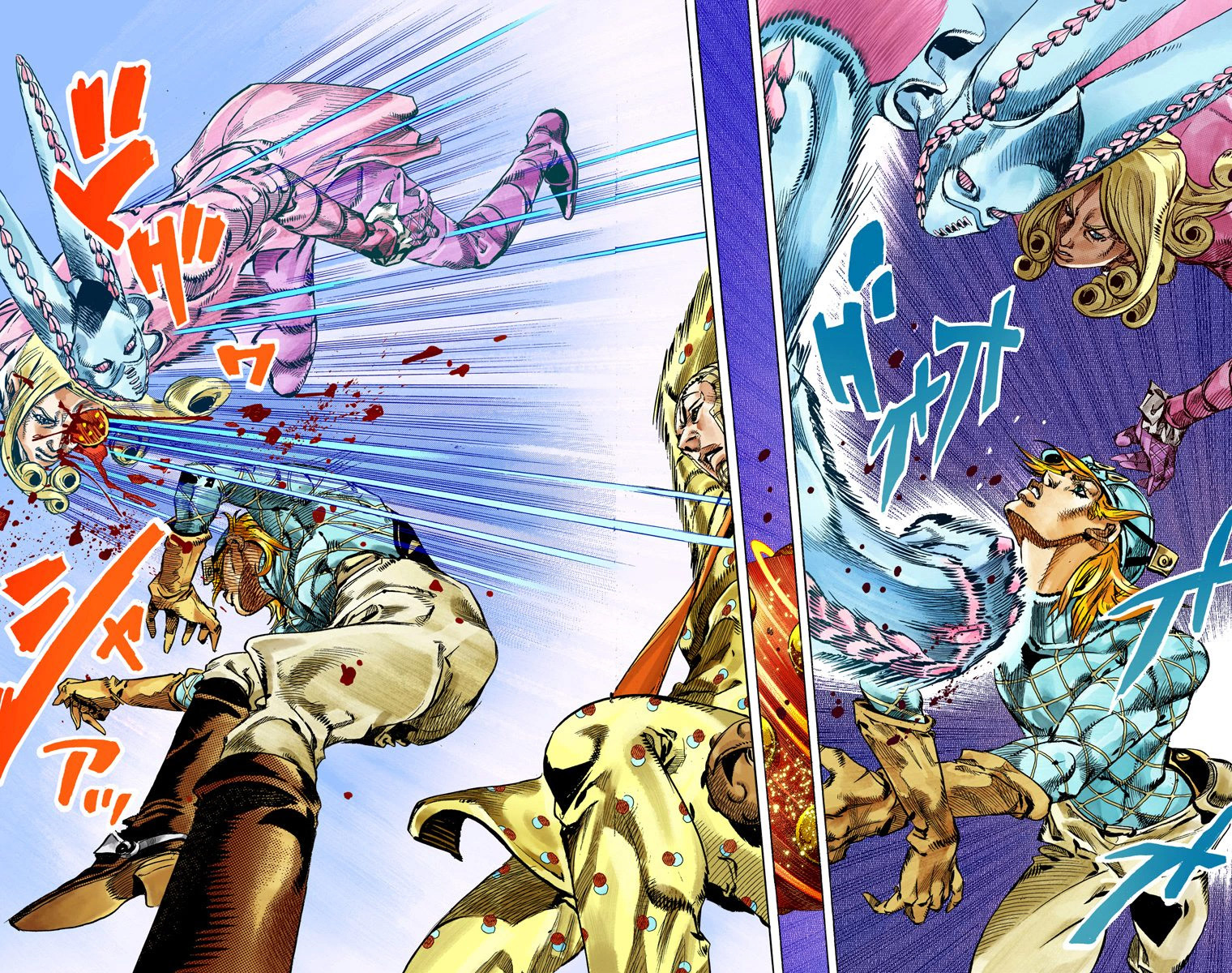 Jojo's Bizarre Adventure Part 7 - Steel Ball Run - Vol.17 Chapter 68: D4C Part 3