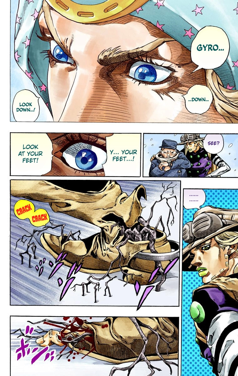 Jojo's Bizarre Adventure Part 7 - Steel Ball Run - Vol.12 Chapter 46: The Promised Land- Sugar Mountain Part 2