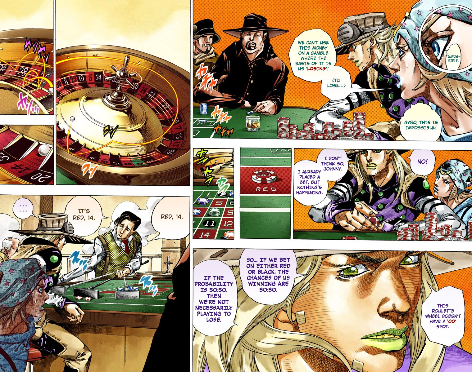 Jojo's Bizarre Adventure Part 7 - Steel Ball Run - Vol.12 Chapter 46: The Promised Land- Sugar Mountain Part 2