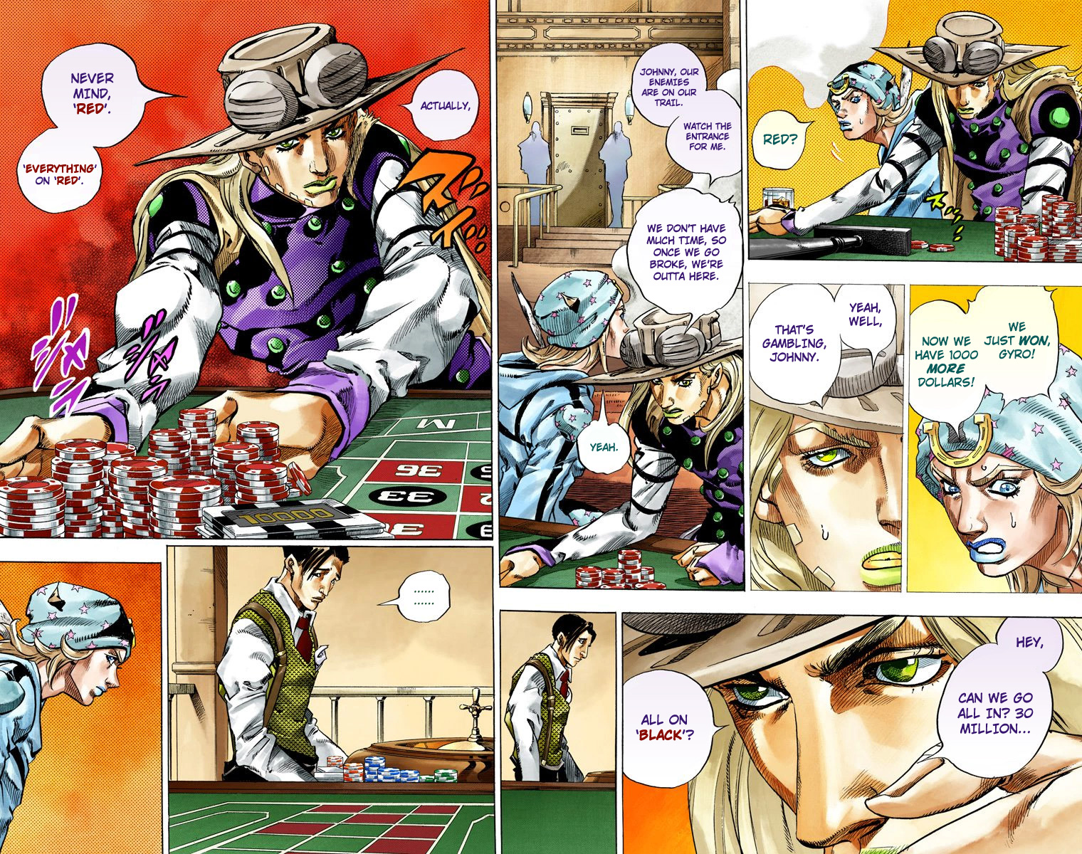 Jojo's Bizarre Adventure Part 7 - Steel Ball Run - Vol.12 Chapter 46: The Promised Land- Sugar Mountain Part 2