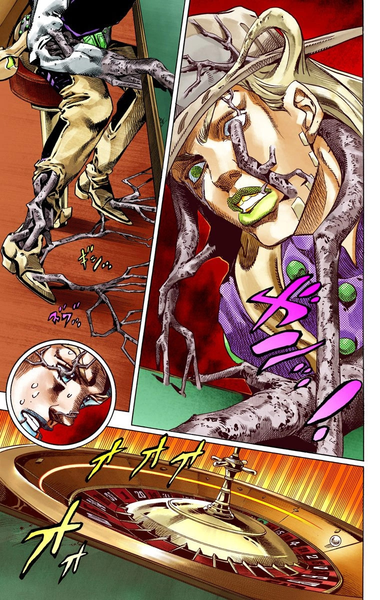 Jojo's Bizarre Adventure Part 7 - Steel Ball Run - Vol.12 Chapter 46: The Promised Land- Sugar Mountain Part 2