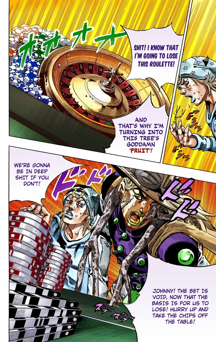 Jojo's Bizarre Adventure Part 7 - Steel Ball Run - Vol.12 Chapter 46: The Promised Land- Sugar Mountain Part 2