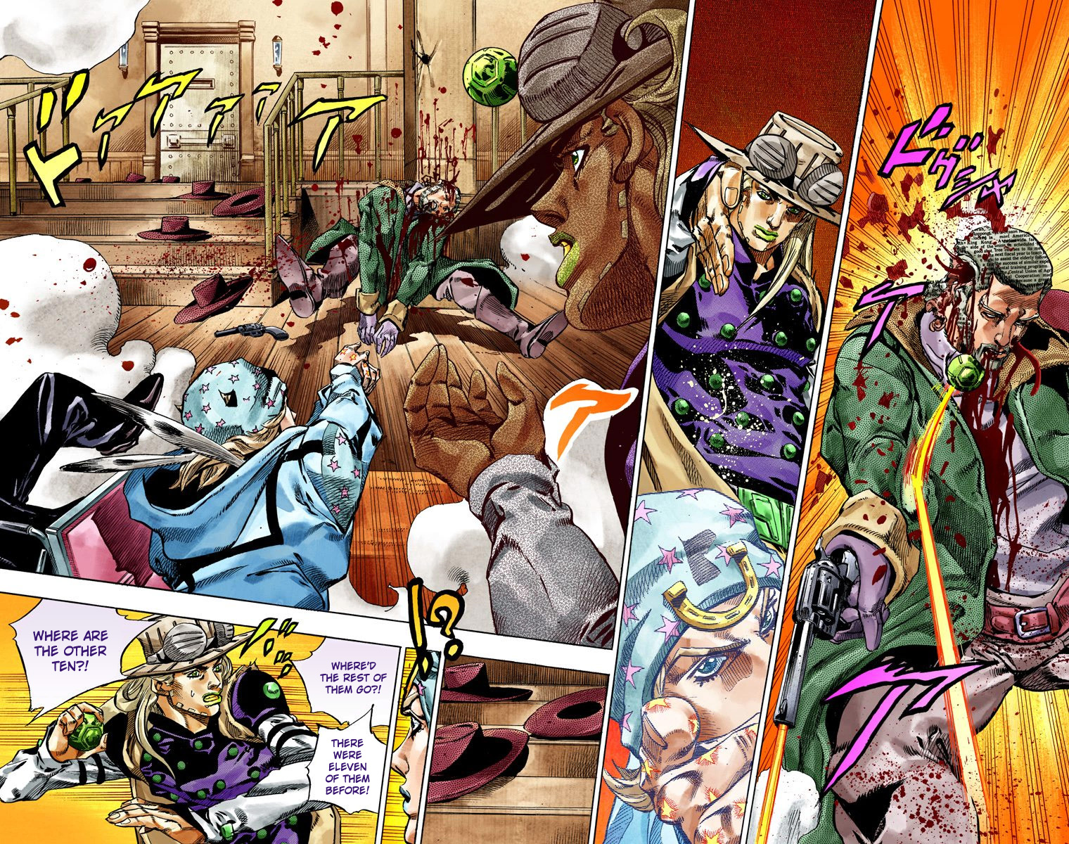 Jojo's Bizarre Adventure Part 7 - Steel Ball Run - Vol.12 Chapter 46: The Promised Land- Sugar Mountain Part 2