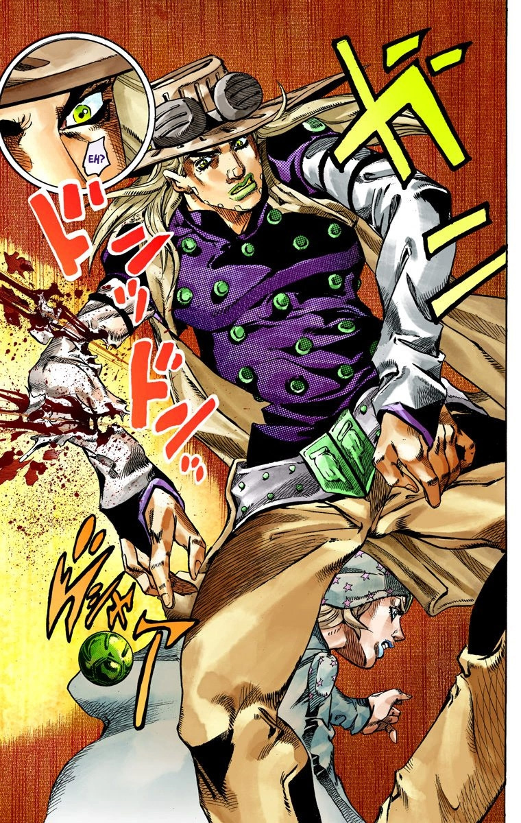 Jojo's Bizarre Adventure Part 7 - Steel Ball Run - Vol.12 Chapter 46: The Promised Land- Sugar Mountain Part 2