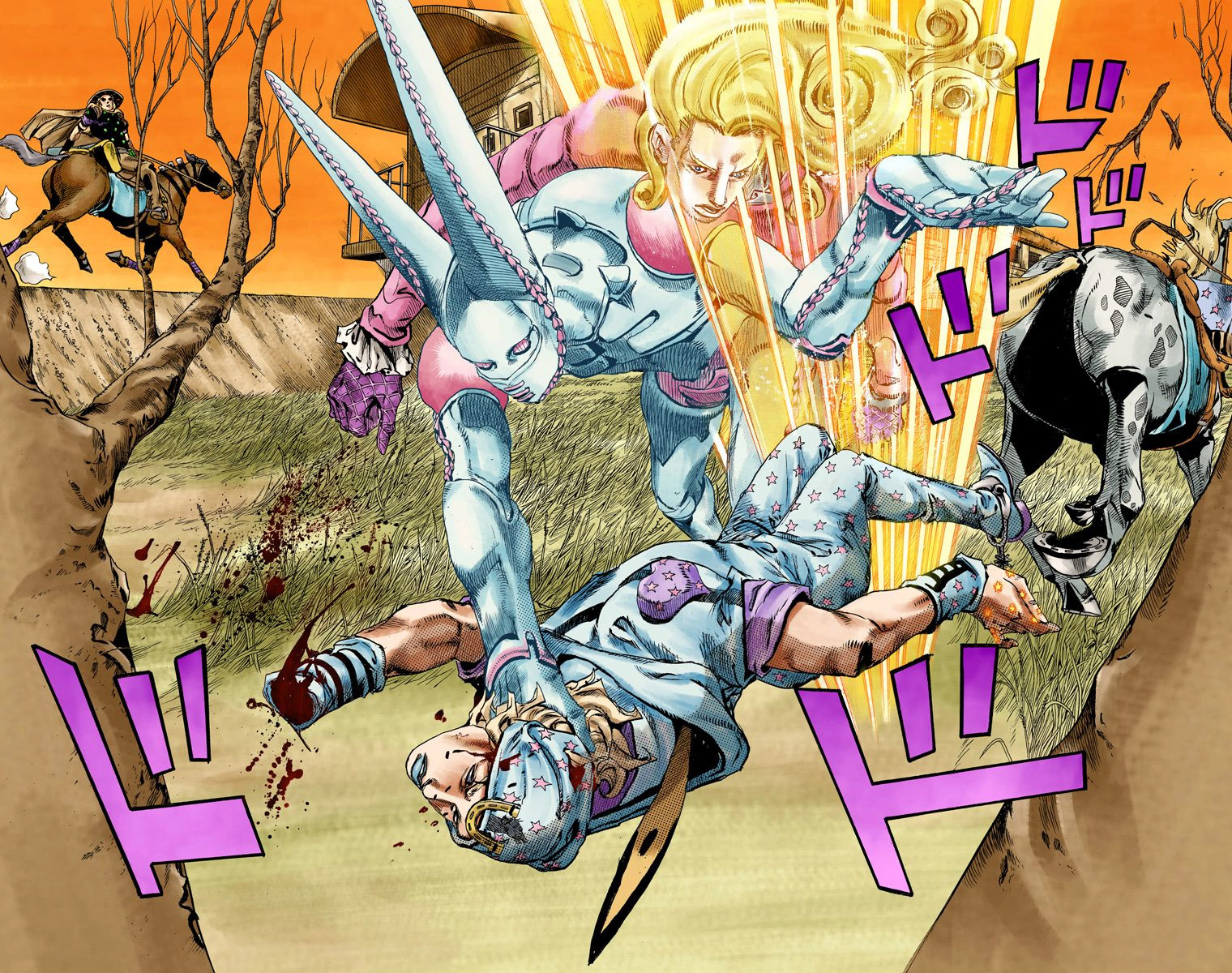 Jojo's Bizarre Adventure Part 7 - Steel Ball Run - Vol.21 Chapter 81: D4C Part 14 -Love Train-