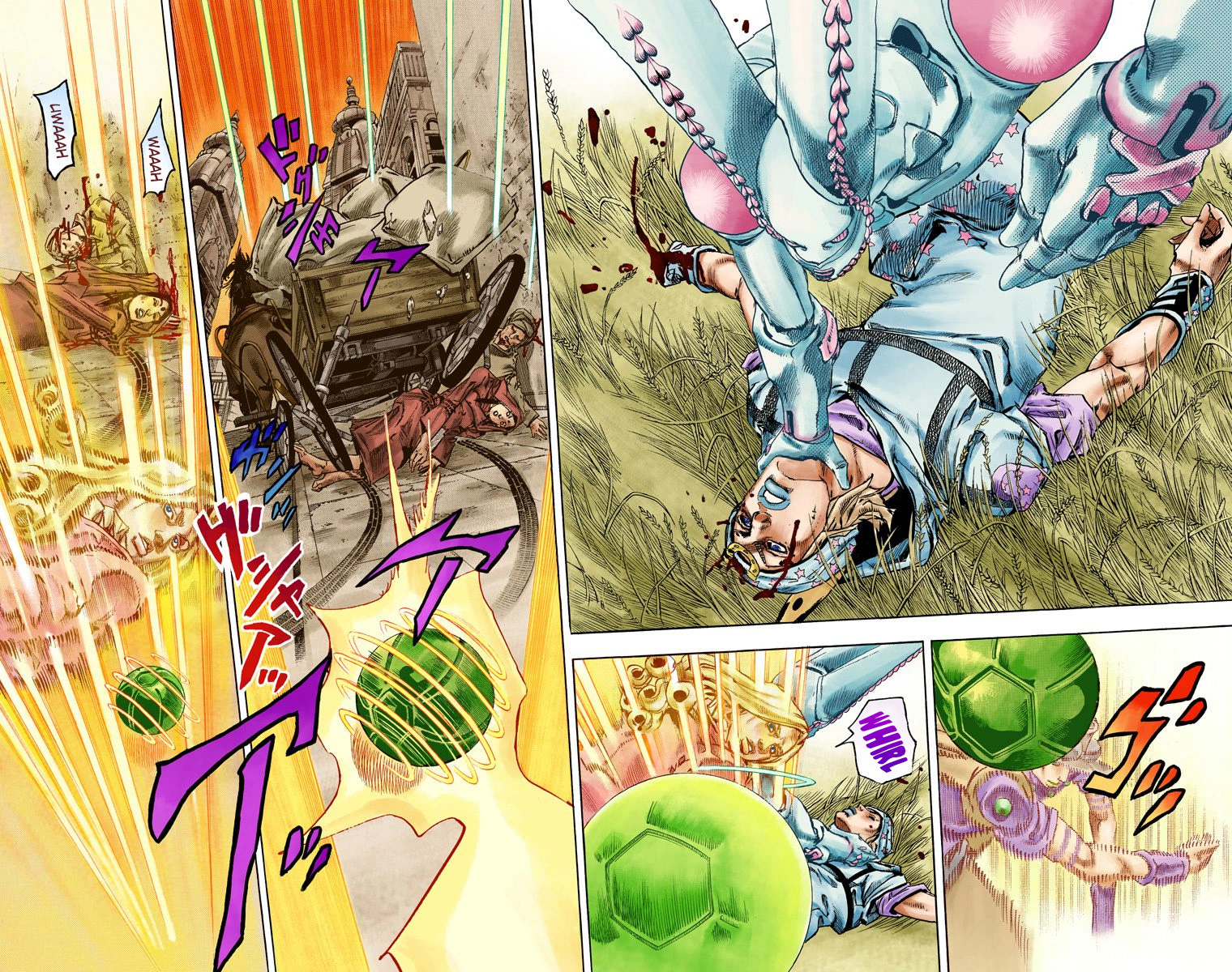 Jojo's Bizarre Adventure Part 7 - Steel Ball Run - Vol.21 Chapter 81: D4C Part 14 -Love Train-