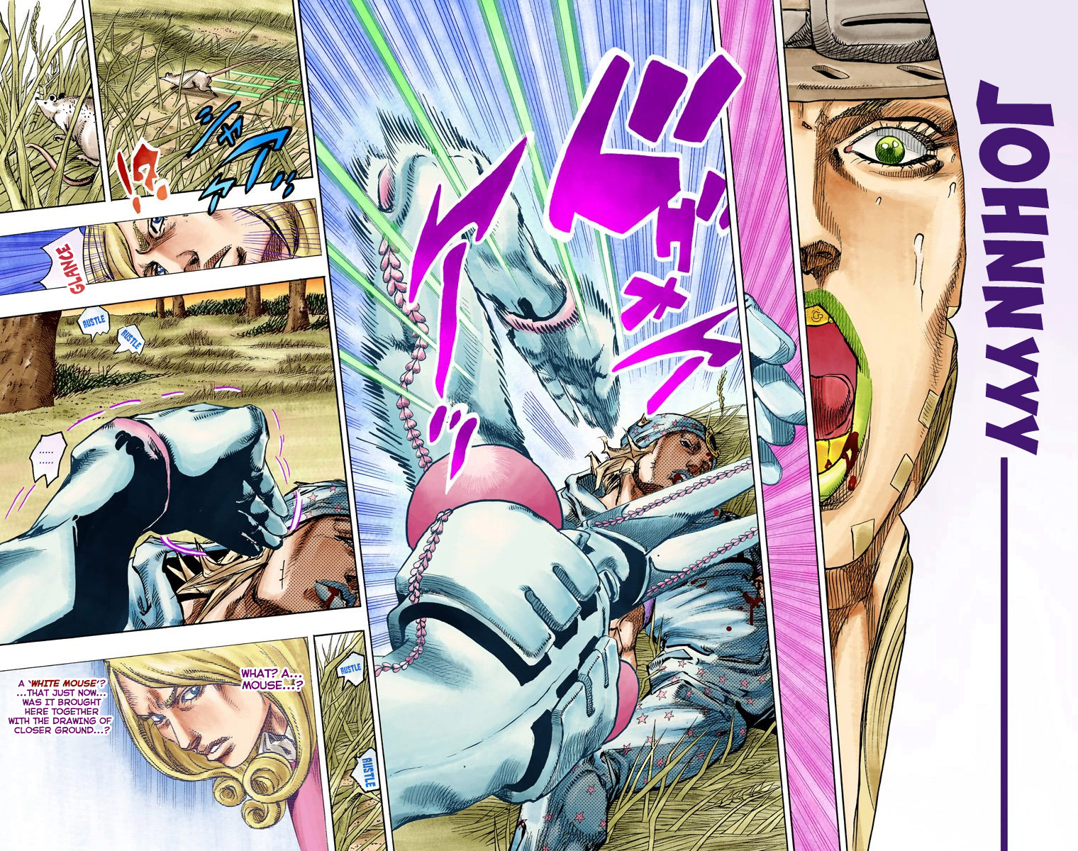 Jojo's Bizarre Adventure Part 7 - Steel Ball Run - Vol.21 Chapter 81: D4C Part 14 -Love Train-