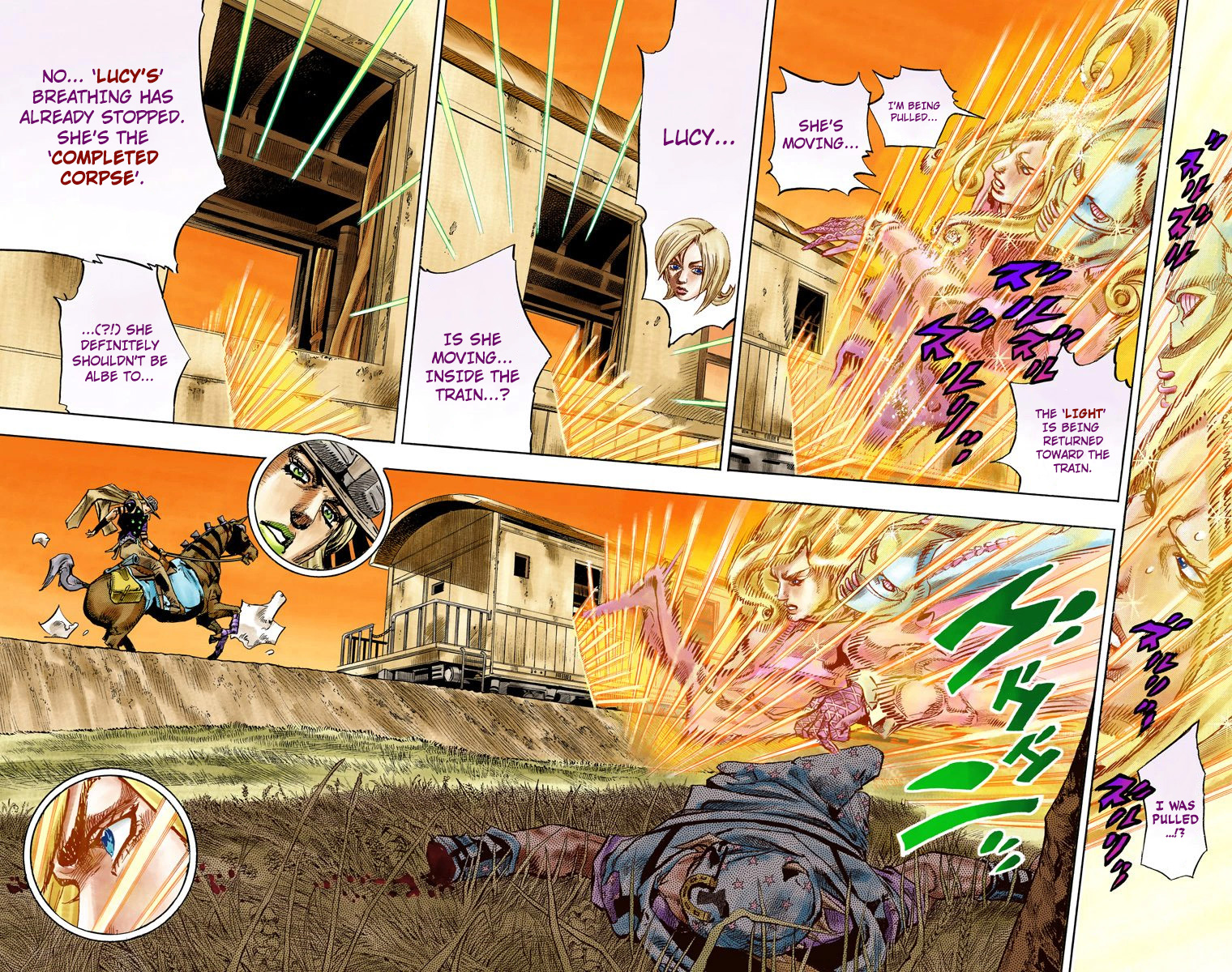 Jojo's Bizarre Adventure Part 7 - Steel Ball Run - Vol.21 Chapter 81: D4C Part 14 -Love Train-