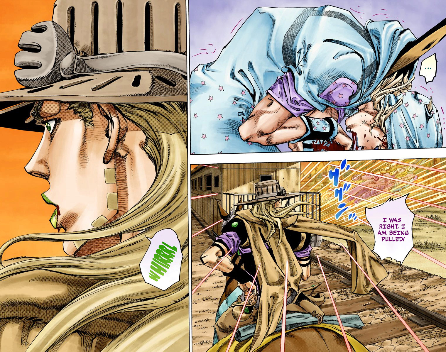 Jojo's Bizarre Adventure Part 7 - Steel Ball Run - Vol.21 Chapter 81: D4C Part 14 -Love Train-