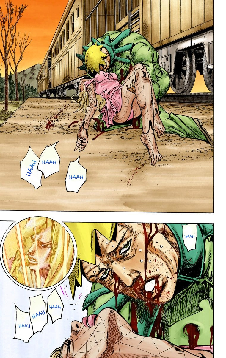 Jojo's Bizarre Adventure Part 7 - Steel Ball Run - Vol.21 Chapter 81: D4C Part 14 -Love Train-