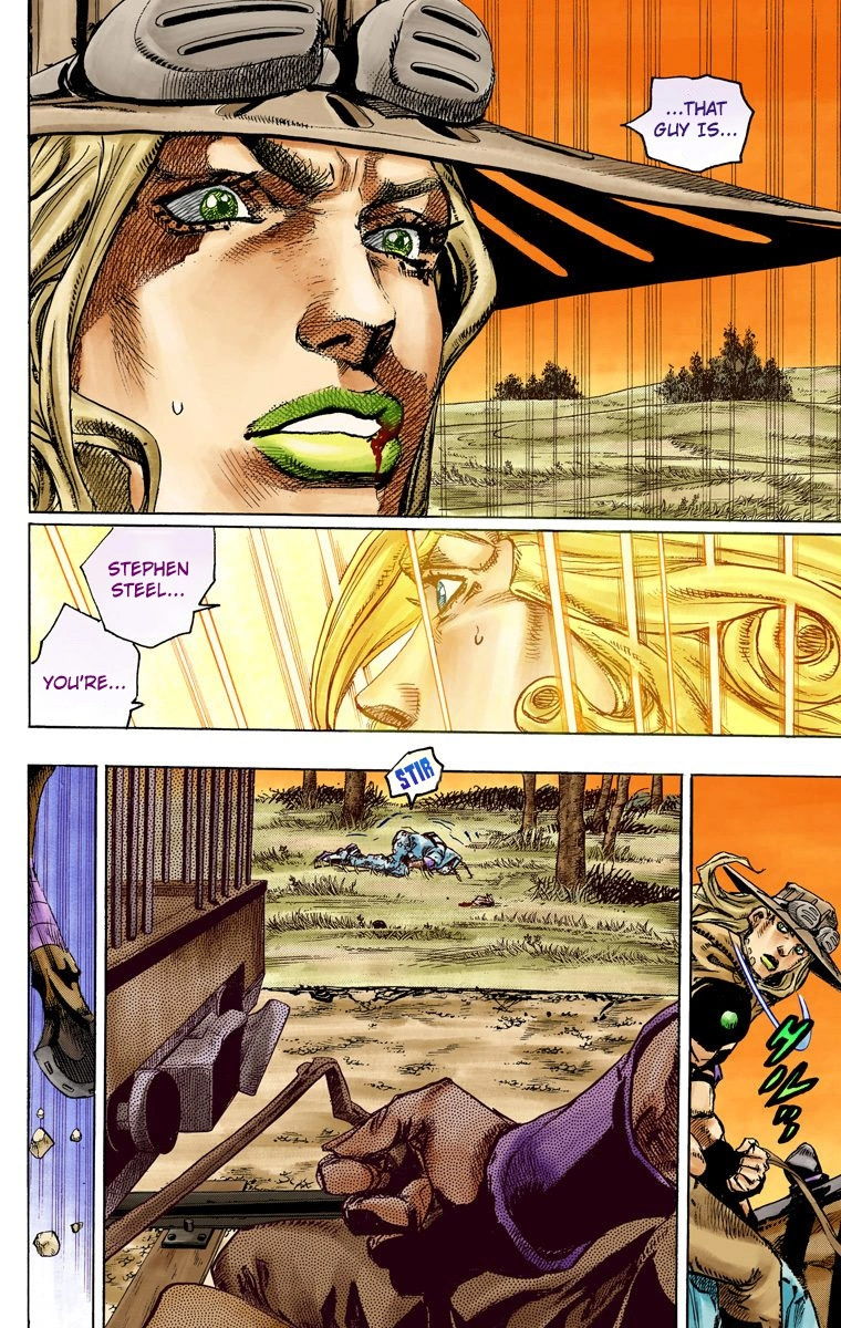 Jojo's Bizarre Adventure Part 7 - Steel Ball Run - Vol.21 Chapter 81: D4C Part 14 -Love Train-