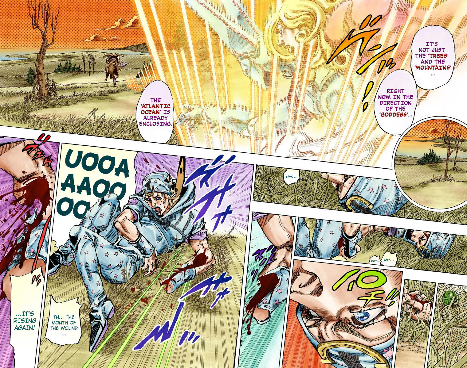 Jojo's Bizarre Adventure Part 7 - Steel Ball Run - Vol.21 Chapter 81: D4C Part 14 -Love Train-