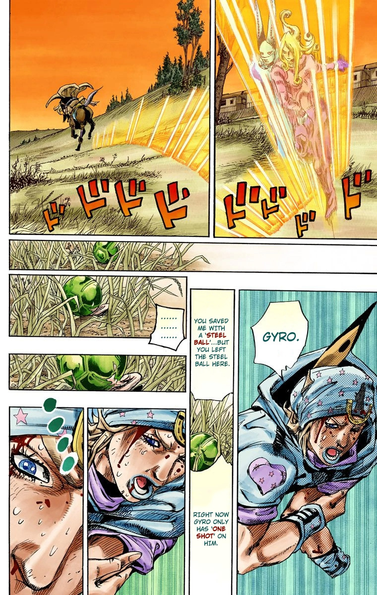 Jojo's Bizarre Adventure Part 7 - Steel Ball Run - Vol.21 Chapter 81: D4C Part 14 -Love Train-