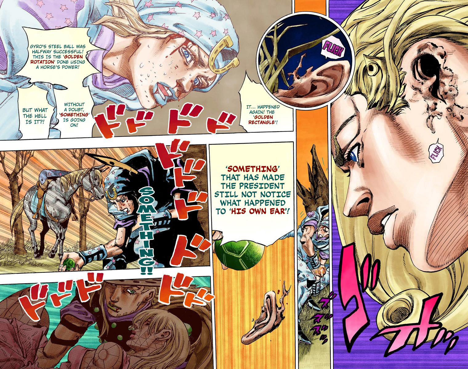 Jojo's Bizarre Adventure Part 7 - Steel Ball Run - Vol.21 Chapter 81: D4C Part 14 -Love Train-