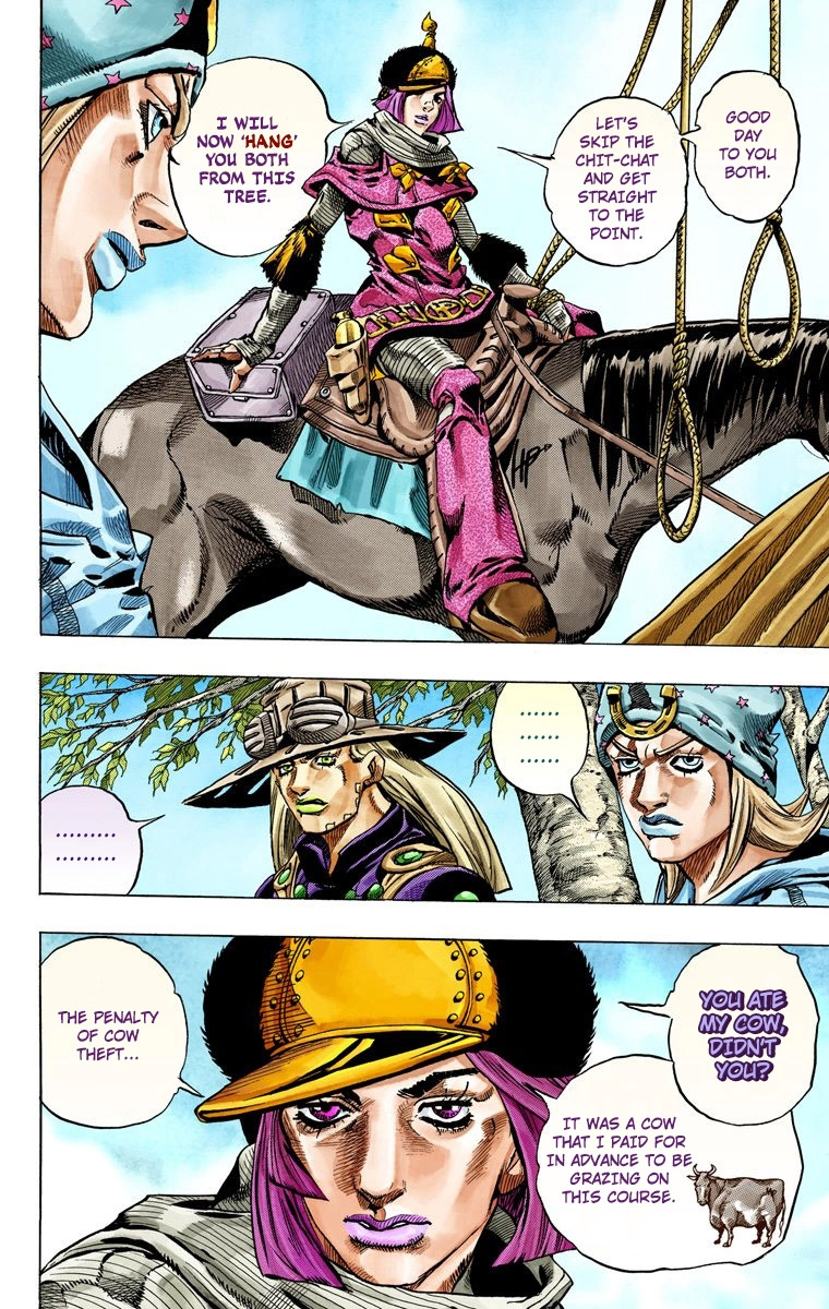 Jojo's Bizarre Adventure Part 7 - Steel Ball Run - Vol.7 Chapter 33: The True Man's World Part 1