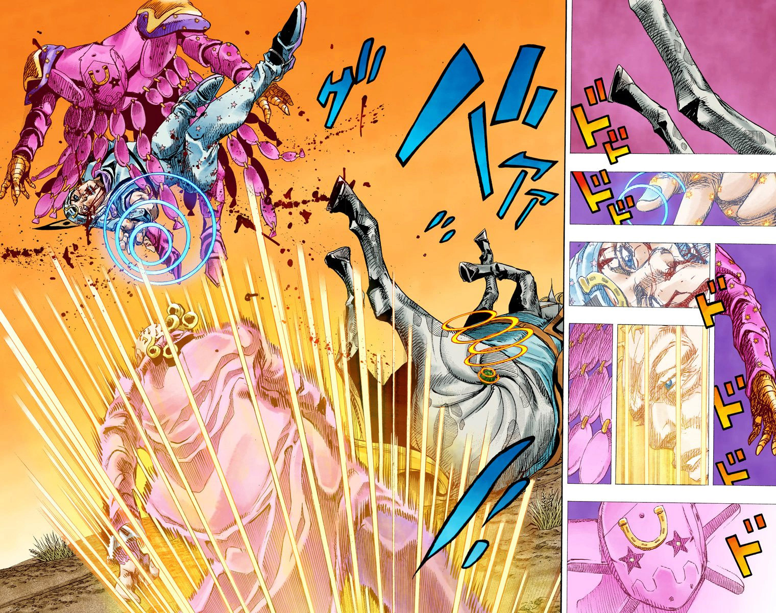 Jojo's Bizarre Adventure Part 7 - Steel Ball Run - Vol.22 Chapter 86: Ball Breaker Part 4