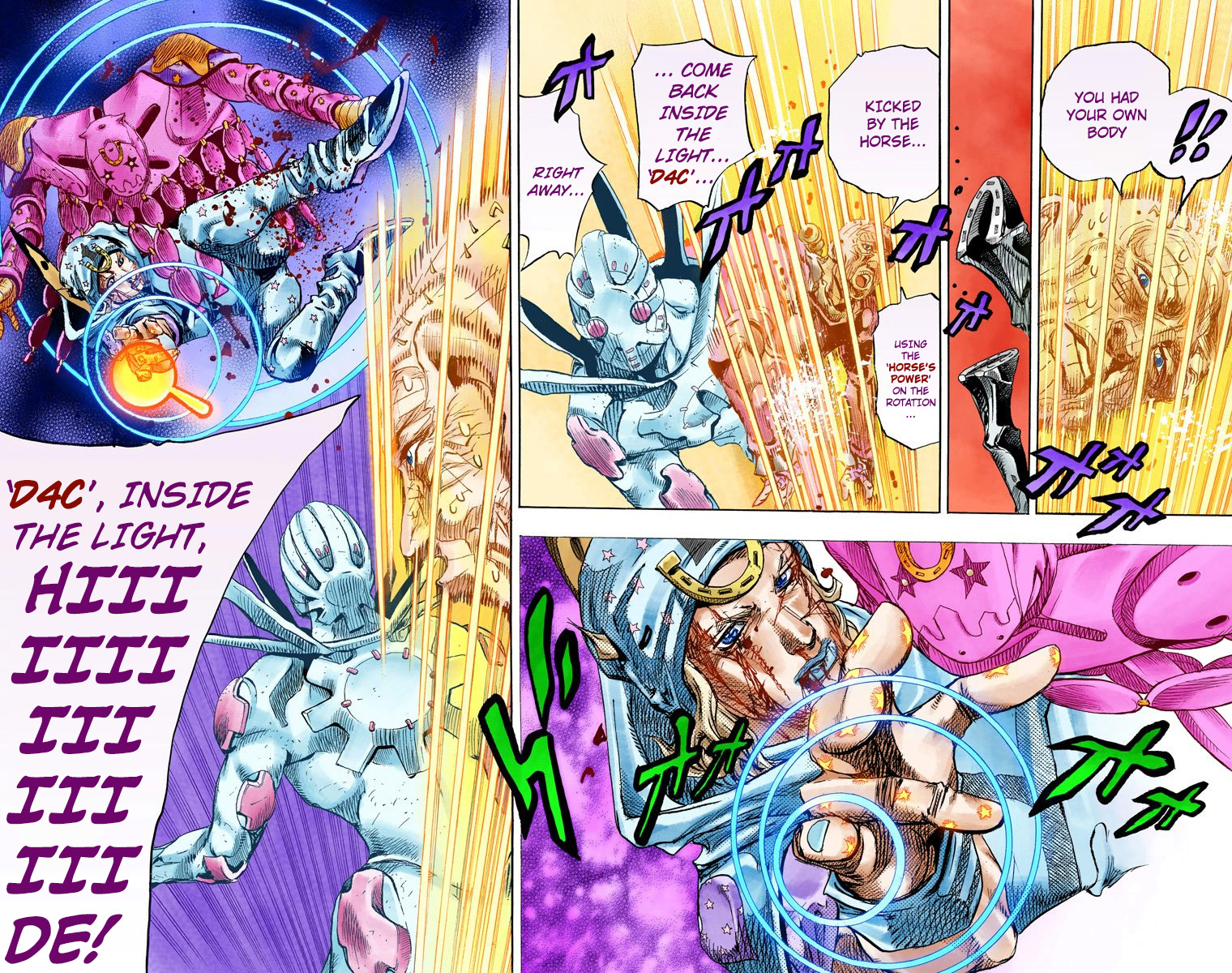 Jojo's Bizarre Adventure Part 7 - Steel Ball Run - Vol.22 Chapter 86: Ball Breaker Part 4