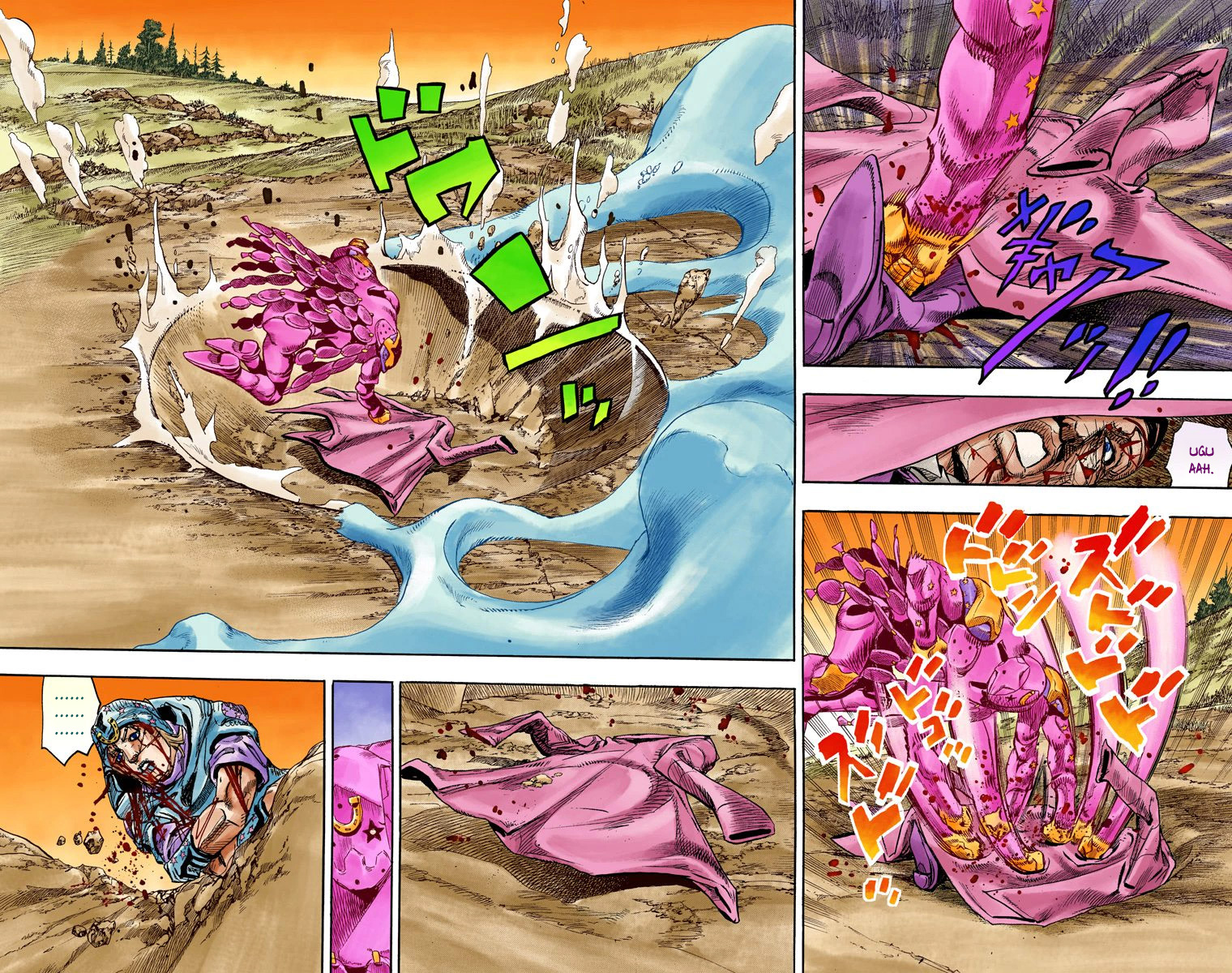 Jojo's Bizarre Adventure Part 7 - Steel Ball Run - Vol.22 Chapter 86: Ball Breaker Part 4