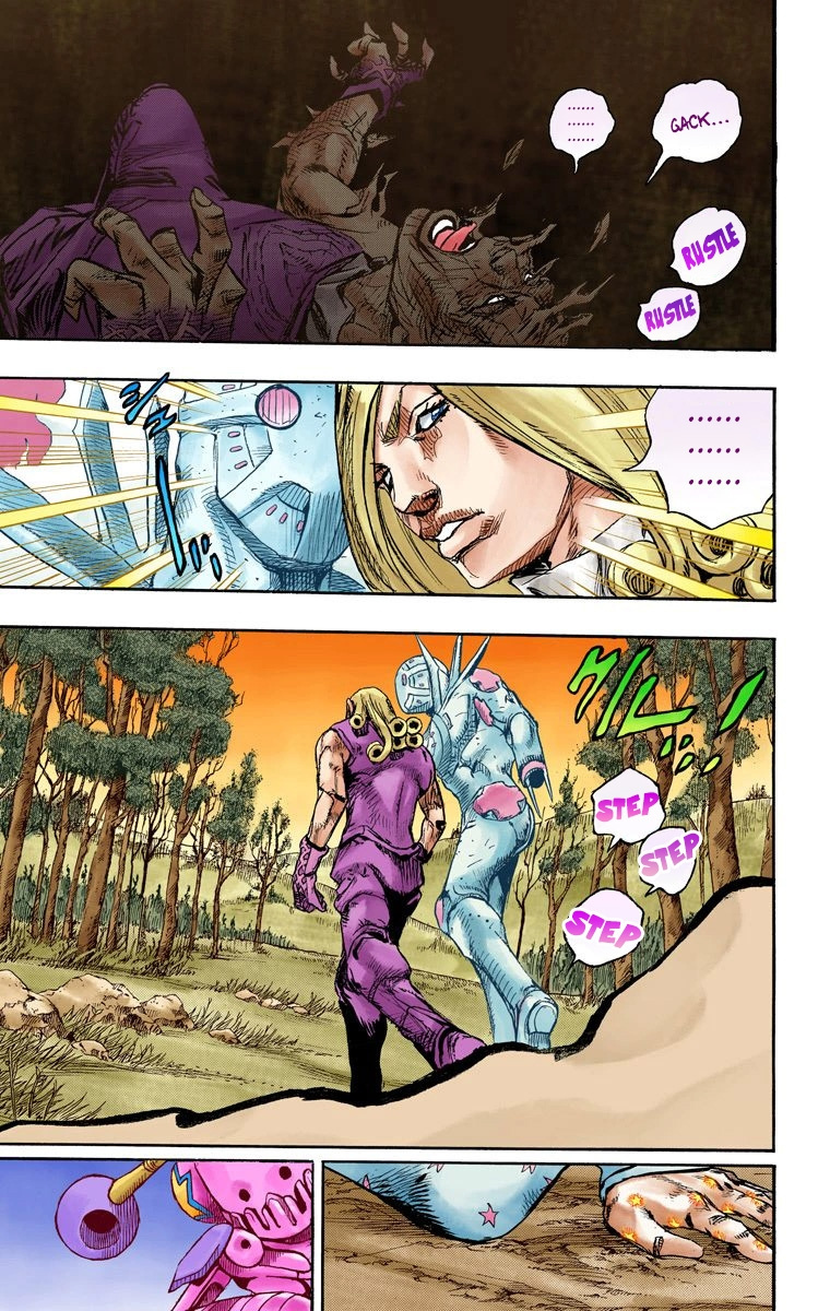 Jojo's Bizarre Adventure Part 7 - Steel Ball Run - Vol.22 Chapter 86: Ball Breaker Part 4