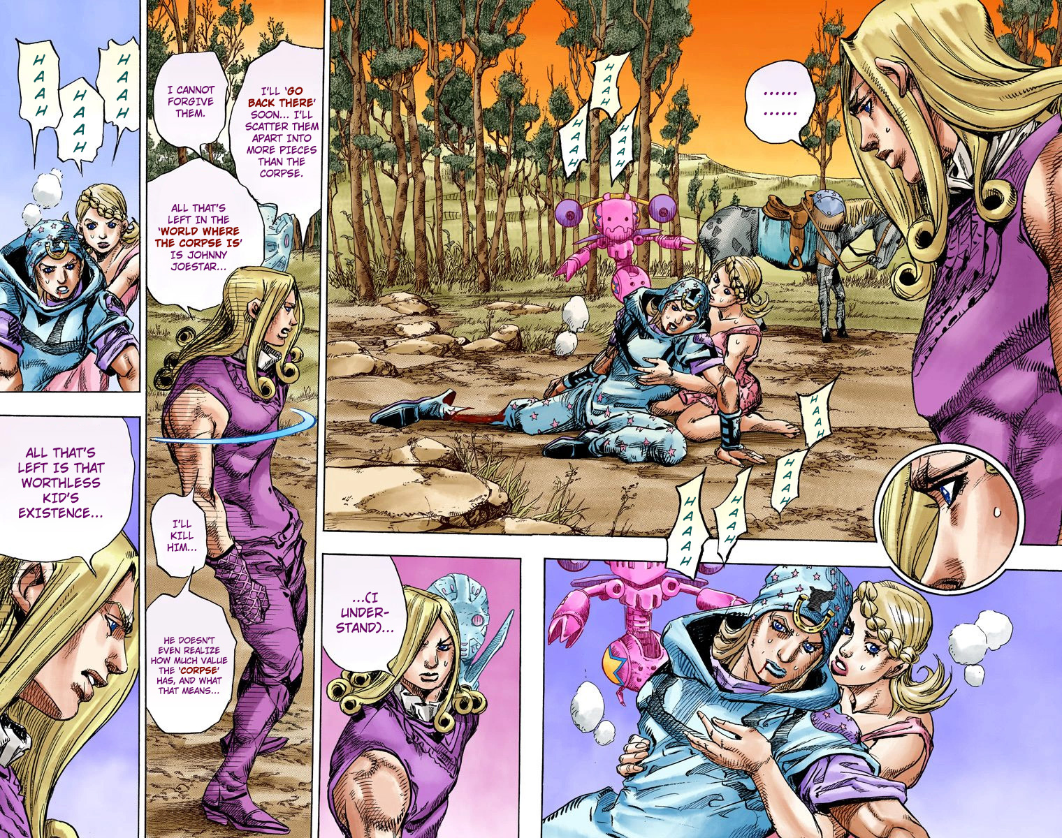 Jojo's Bizarre Adventure Part 7 - Steel Ball Run - Vol.22 Chapter 86: Ball Breaker Part 4