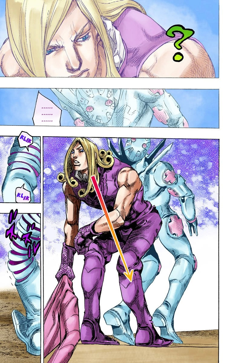 Jojo's Bizarre Adventure Part 7 - Steel Ball Run - Vol.22 Chapter 86: Ball Breaker Part 4