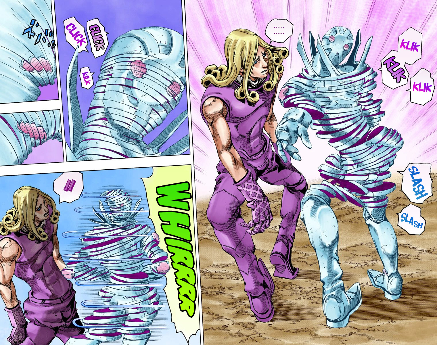 Jojo's Bizarre Adventure Part 7 - Steel Ball Run - Vol.22 Chapter 86: Ball Breaker Part 4