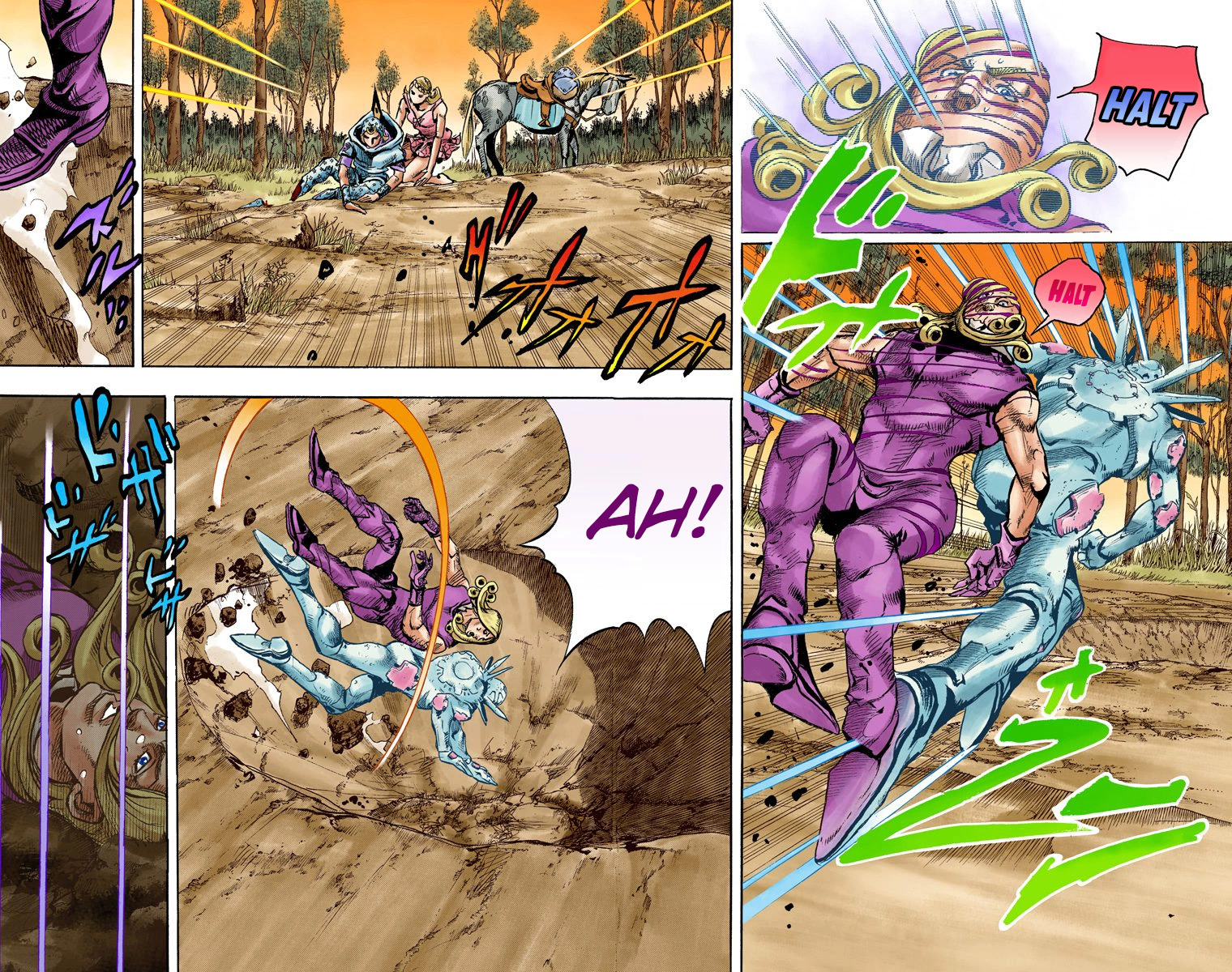 Jojo's Bizarre Adventure Part 7 - Steel Ball Run - Vol.22 Chapter 86: Ball Breaker Part 4