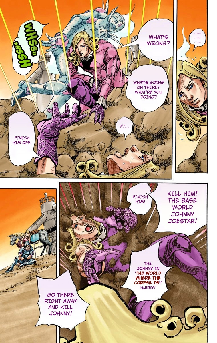 Jojo's Bizarre Adventure Part 7 - Steel Ball Run - Vol.22 Chapter 86: Ball Breaker Part 4