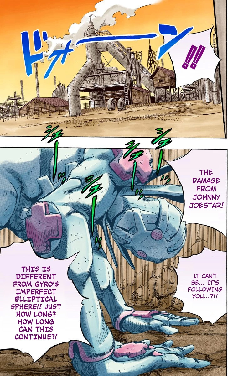 Jojo's Bizarre Adventure Part 7 - Steel Ball Run - Vol.22 Chapter 86: Ball Breaker Part 4