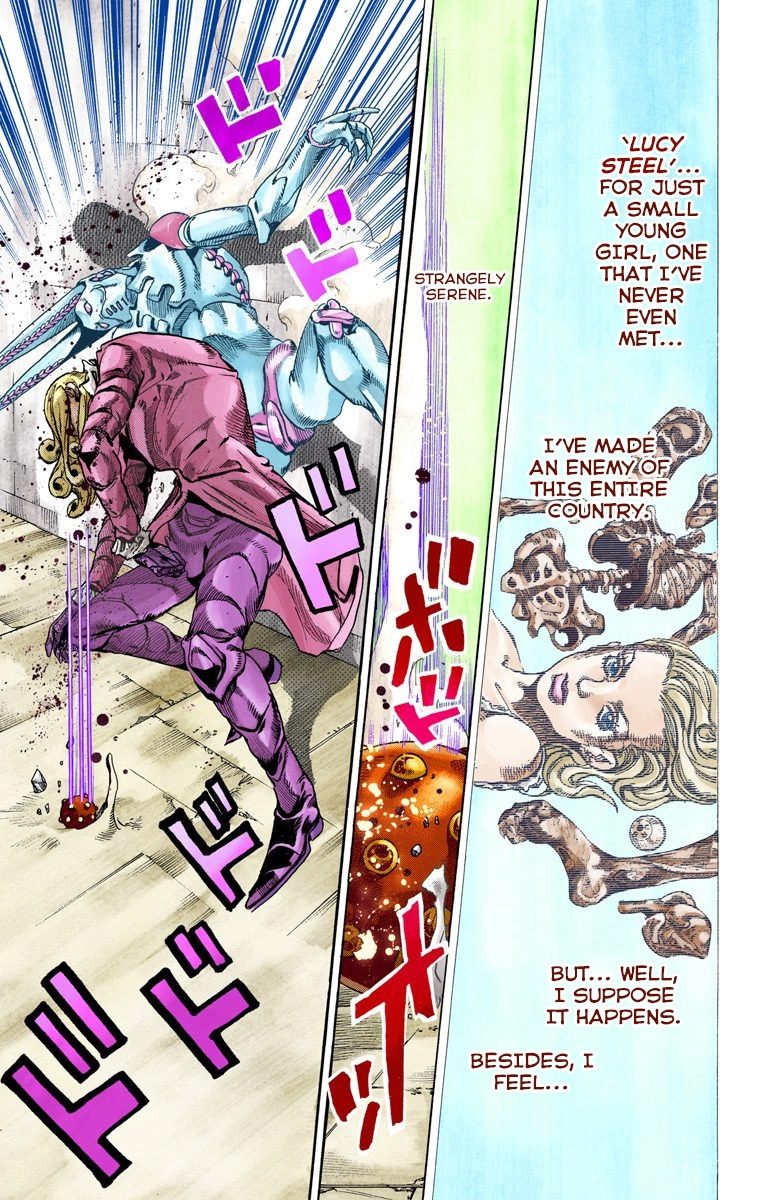 Jojo's Bizarre Adventure Part 7 - Steel Ball Run - Vol.18 Chapter 69: D4C Part 4