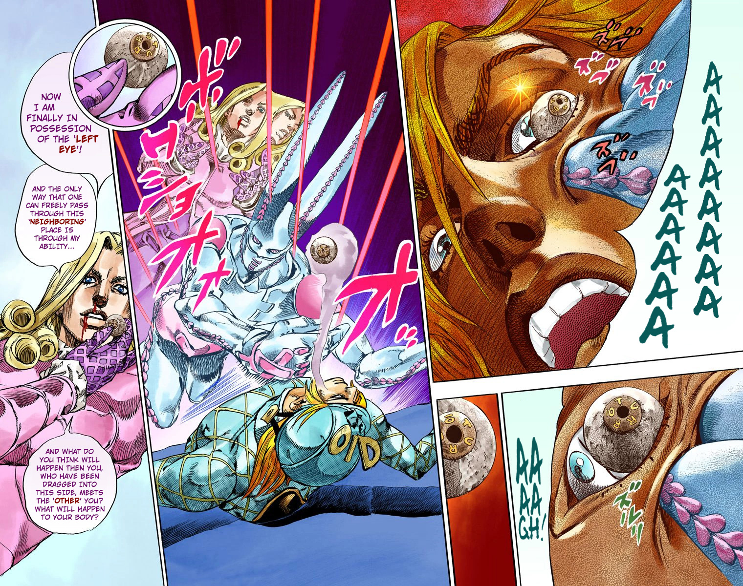 Jojo's Bizarre Adventure Part 7 - Steel Ball Run - Vol.18 Chapter 69: D4C Part 4