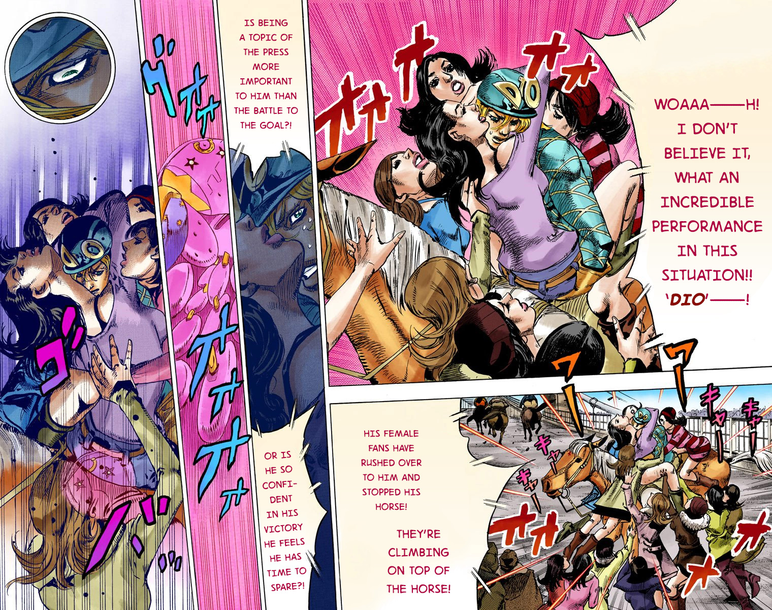 Jojo's Bizarre Adventure Part 7 - Steel Ball Run - Vol.24 Chapter 93: High Voltage Part 4