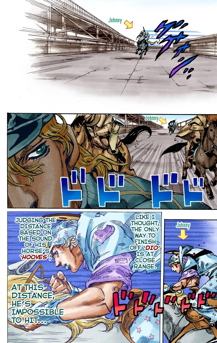 Jojo's Bizarre Adventure Part 7 - Steel Ball Run - Vol.24 Chapter 93: High Voltage Part 4