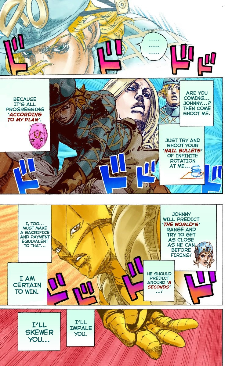 Jojo's Bizarre Adventure Part 7 - Steel Ball Run - Vol.24 Chapter 93: High Voltage Part 4