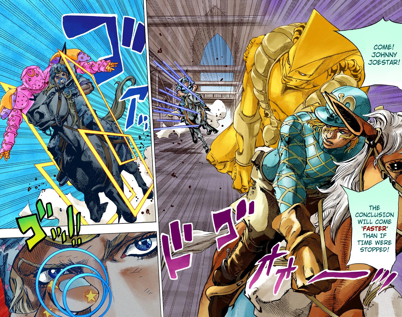 Jojo's Bizarre Adventure Part 7 - Steel Ball Run - Vol.24 Chapter 93: High Voltage Part 4