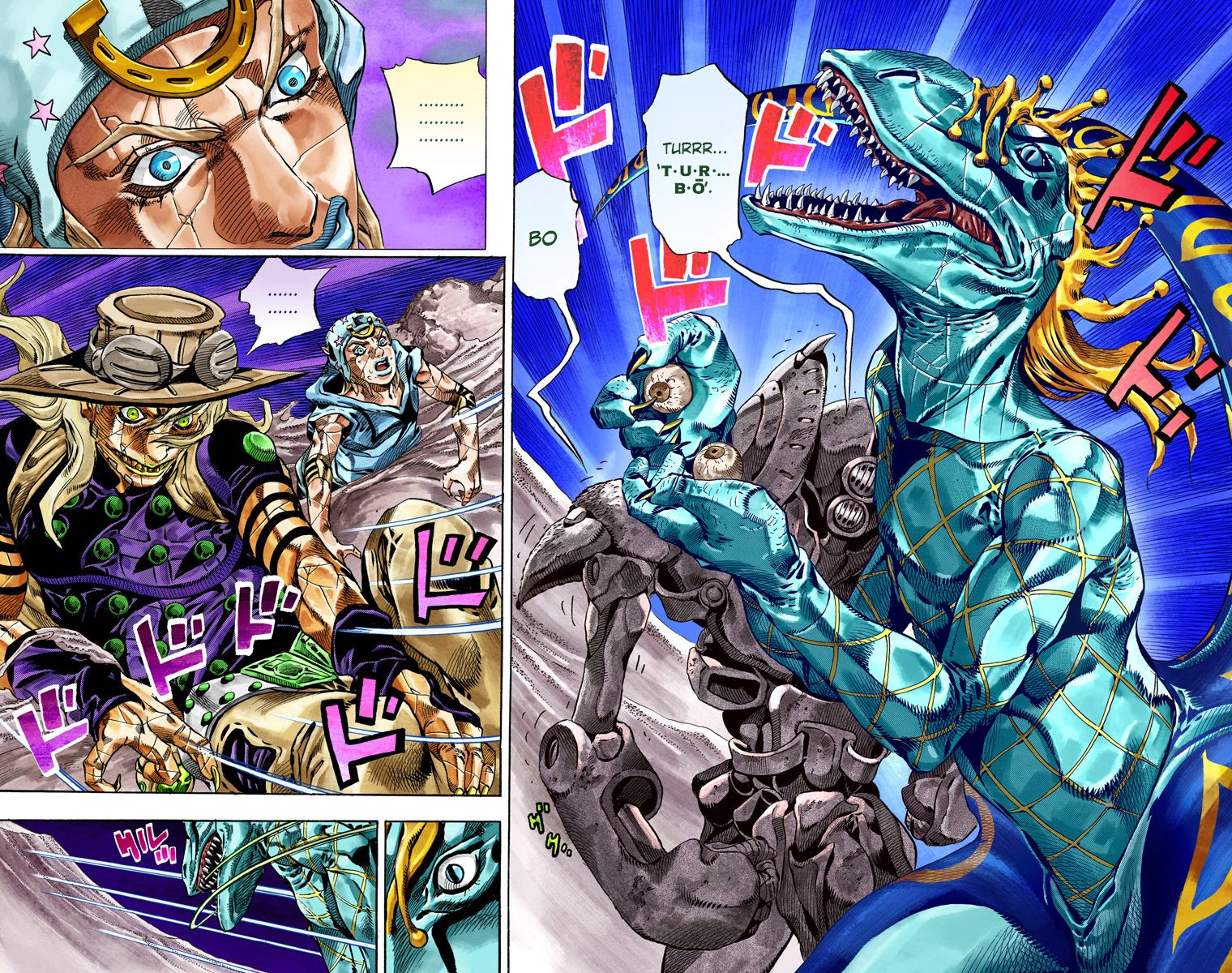 Jojo's Bizarre Adventure Part 7 - Steel Ball Run - Vol.7 Chapter 31: Scary Monsters Part 4