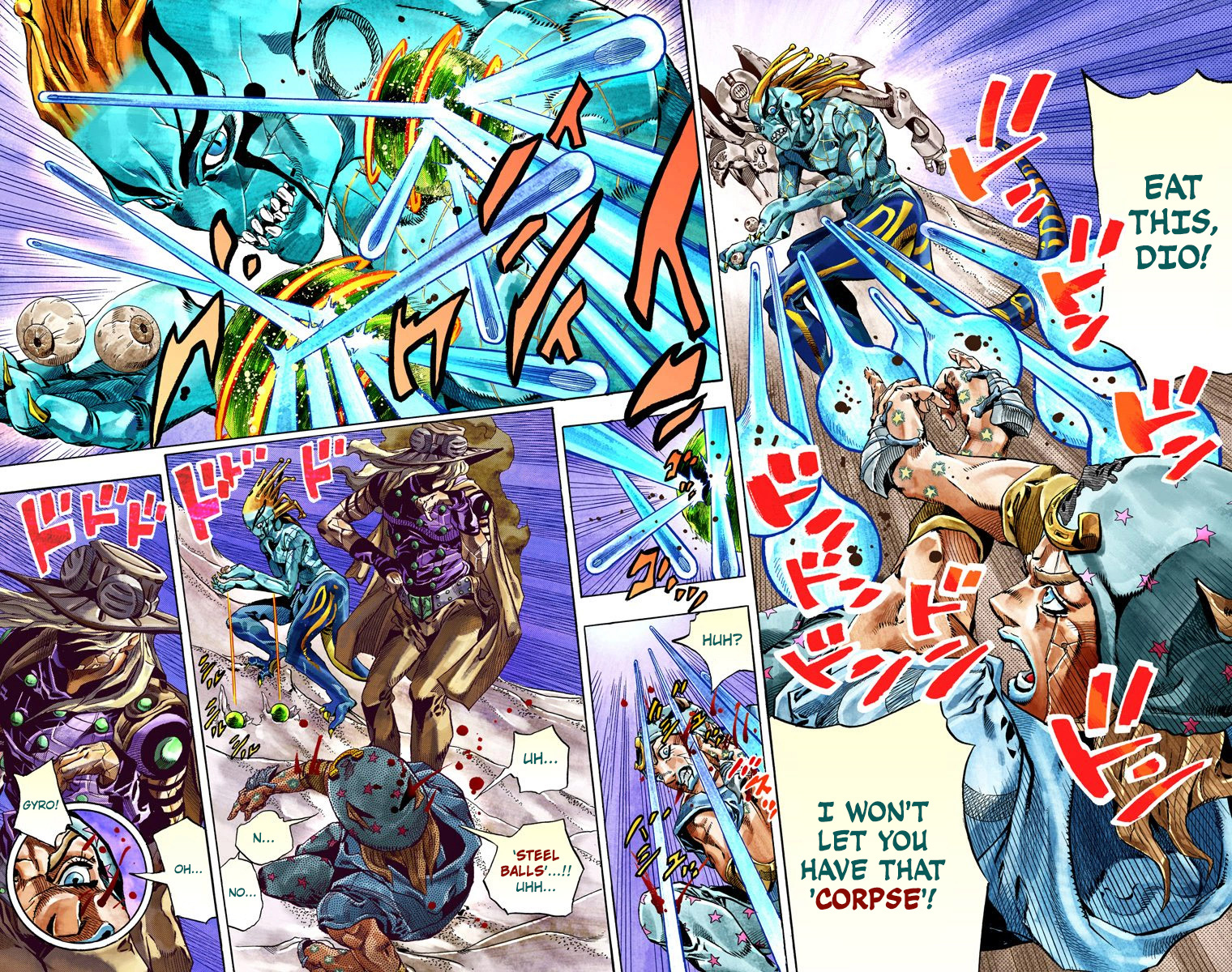 Jojo's Bizarre Adventure Part 7 - Steel Ball Run - Vol.7 Chapter 31: Scary Monsters Part 4