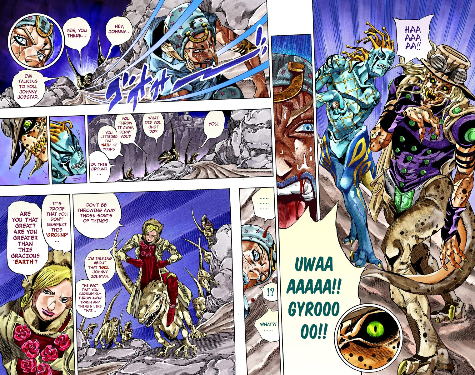 Jojo's Bizarre Adventure Part 7 - Steel Ball Run - Vol.7 Chapter 31: Scary Monsters Part 4